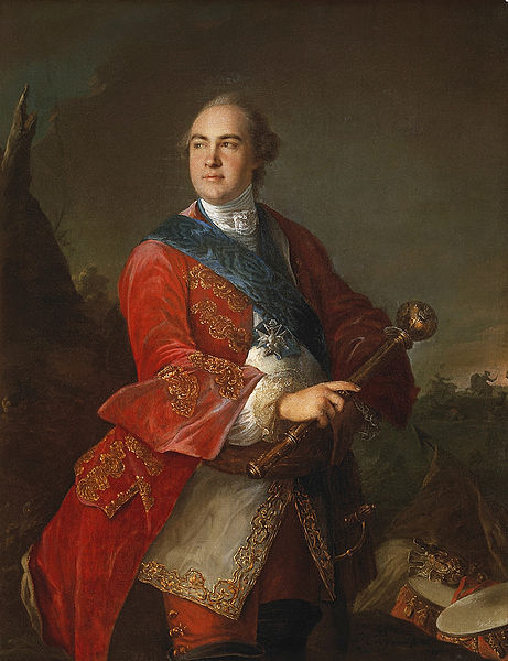 Kyrylo Rozumovski 1758 by Louis Tocque 1696-1772 Tretyakov Gallery Moscow